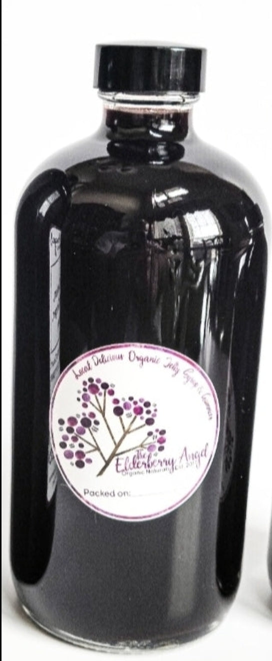 16oz Organic Elderberry Syrup