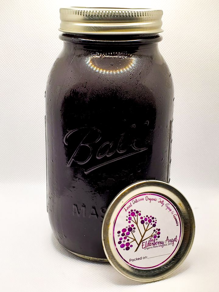 32oz Organic Elderberry Syrup